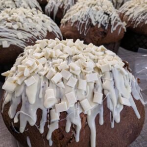 panettone cioccolato bianco e frutti di bosco